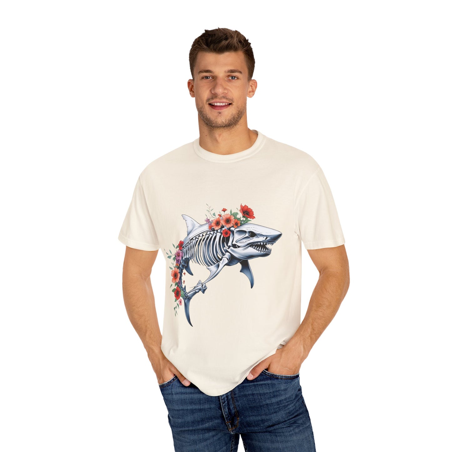 Skeleton Shark Tshirt