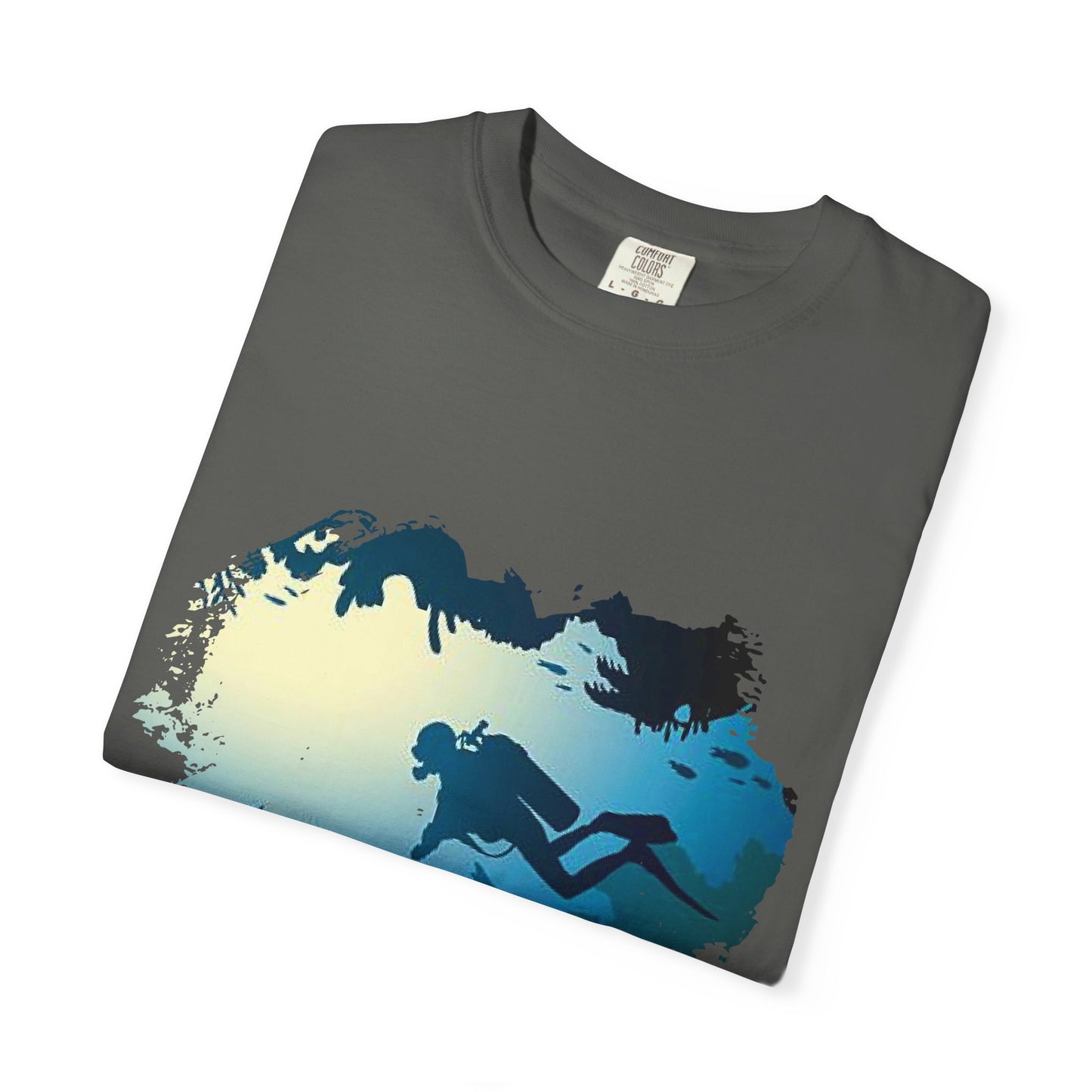 Scuba Diver Scenery Tshirt