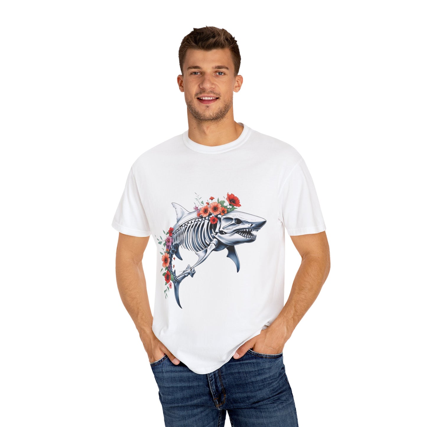 Skeleton Shark Tshirt