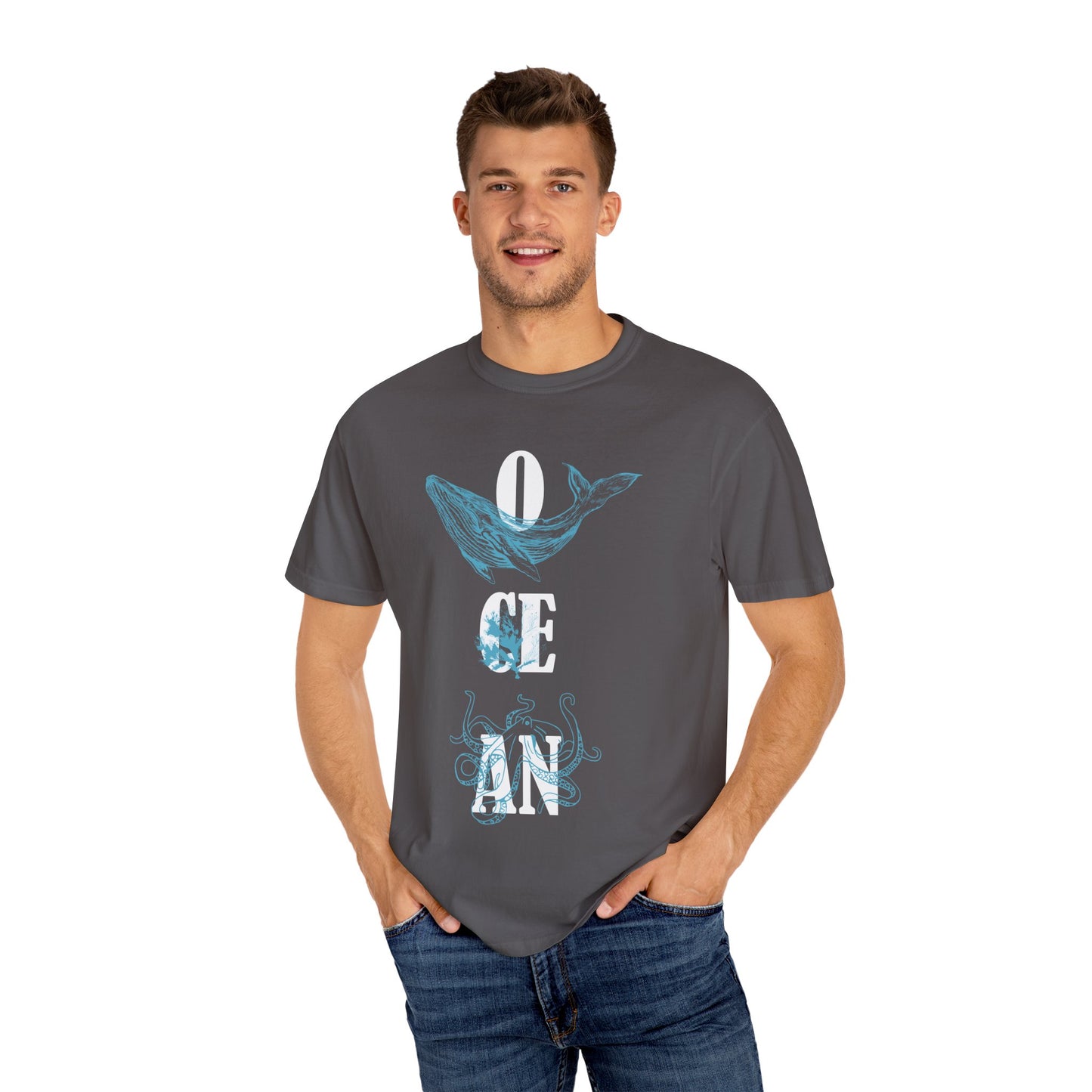 Ocean Overprint Tshirt