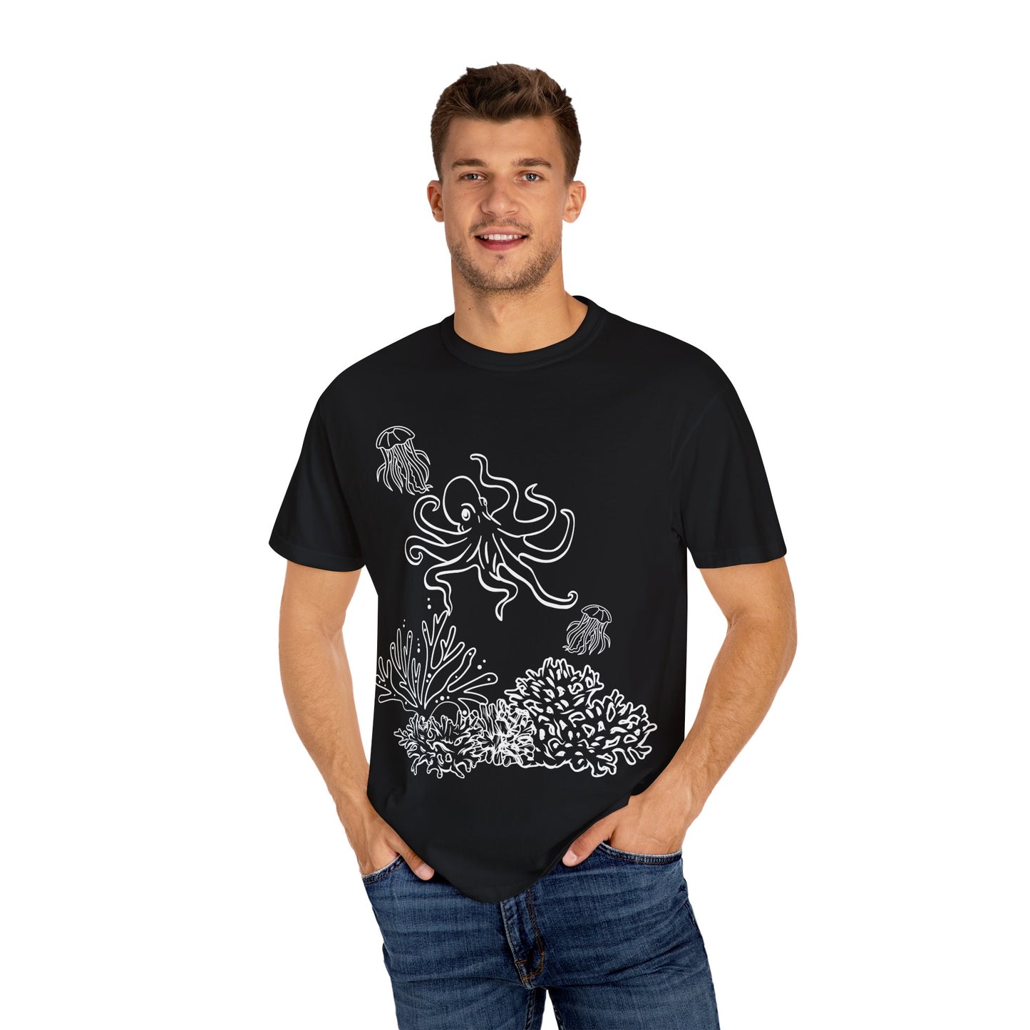Octopus Coral Tshirt