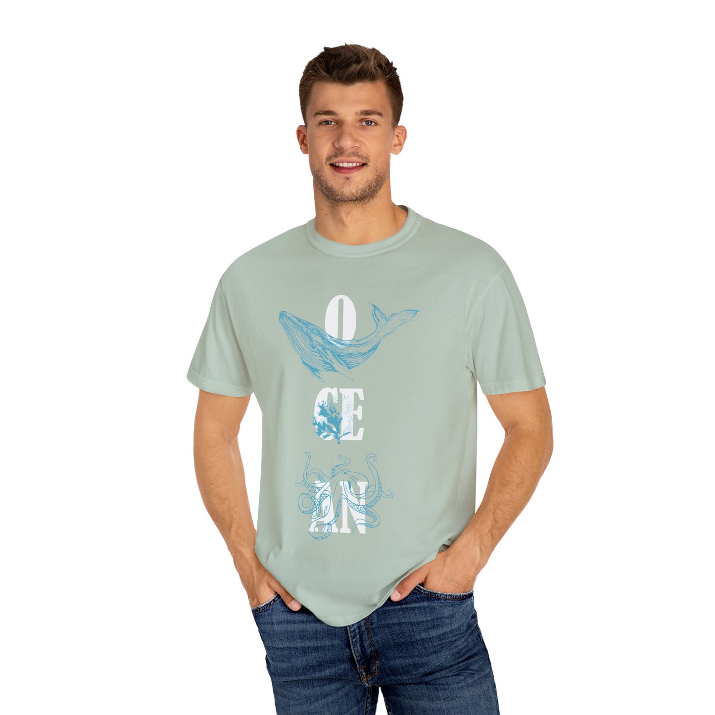 Ocean Overprint Tshirt
