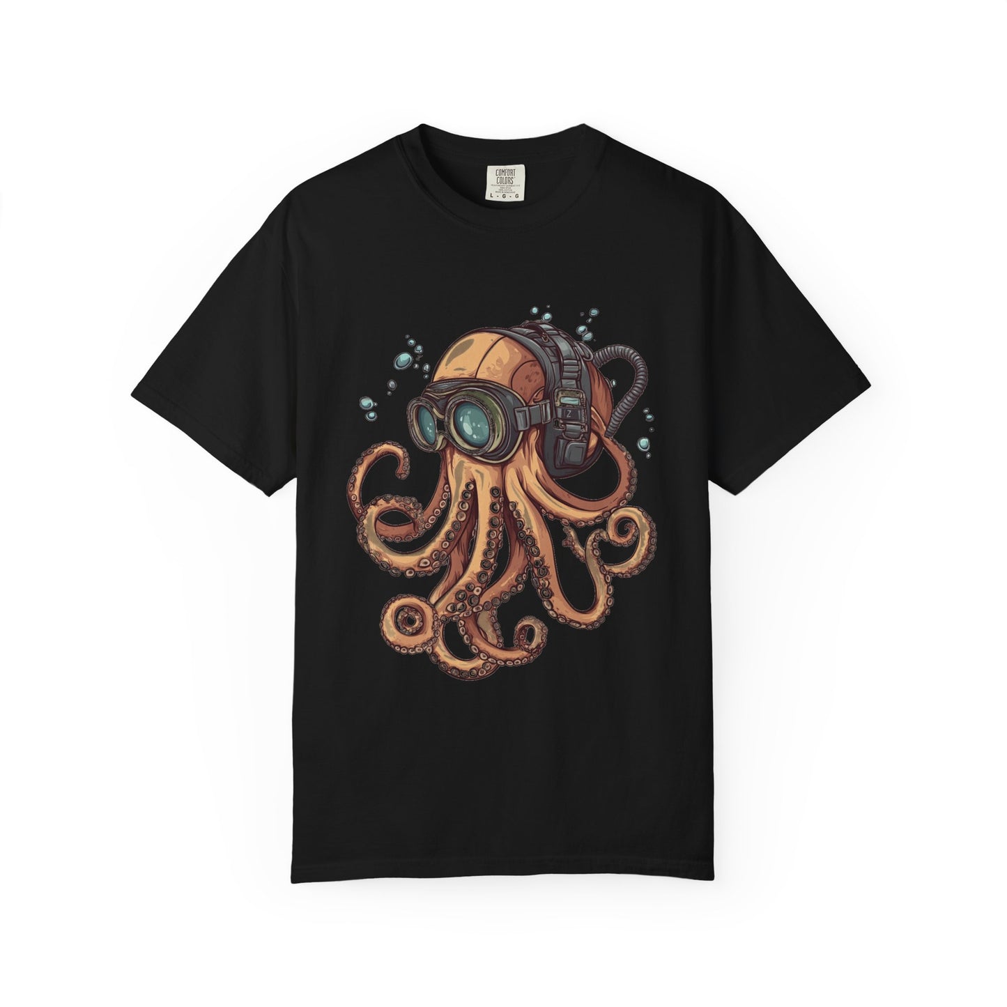 Octopus Diver T-shirt