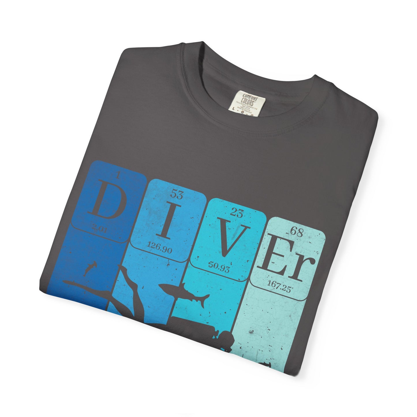 Diver Periodic Table (Almost) Tshirt