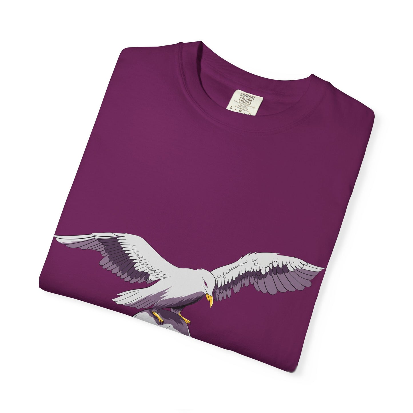 Flying Seagull with Skull Tshirt