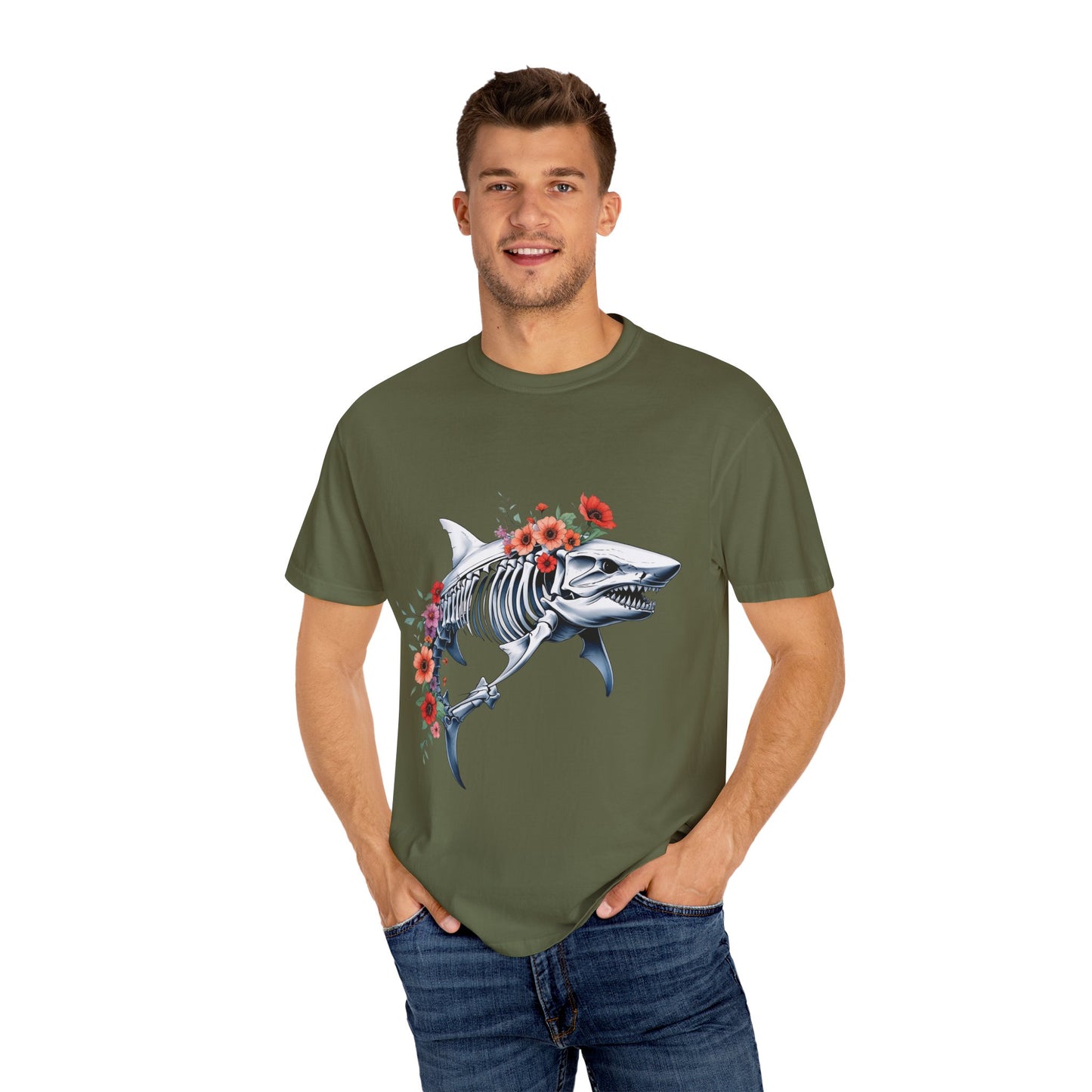 Skeleton Shark Tshirt
