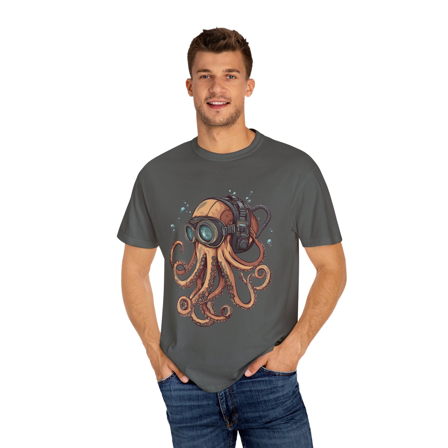 Octopus Diver T-shirt