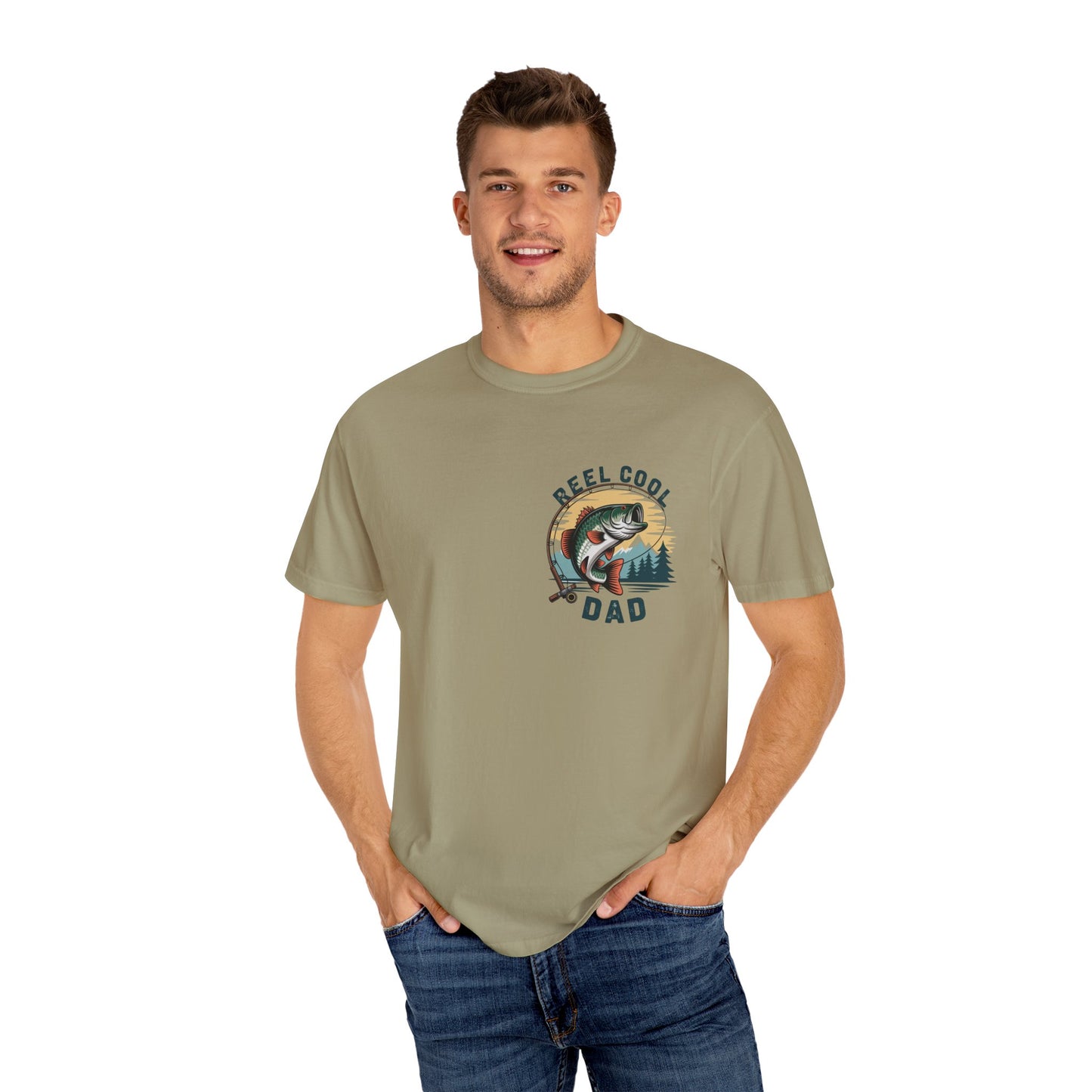 Reel Great Dad Retro Tshirt