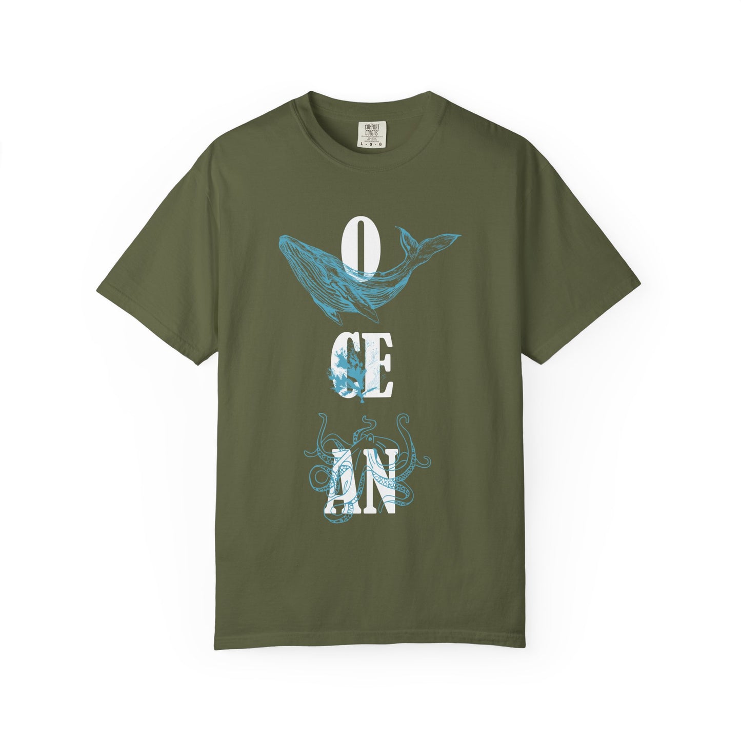 Ocean Overprint Tshirt
