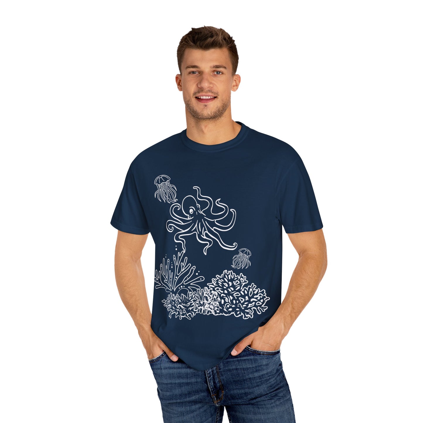 Octopus Coral Tshirt