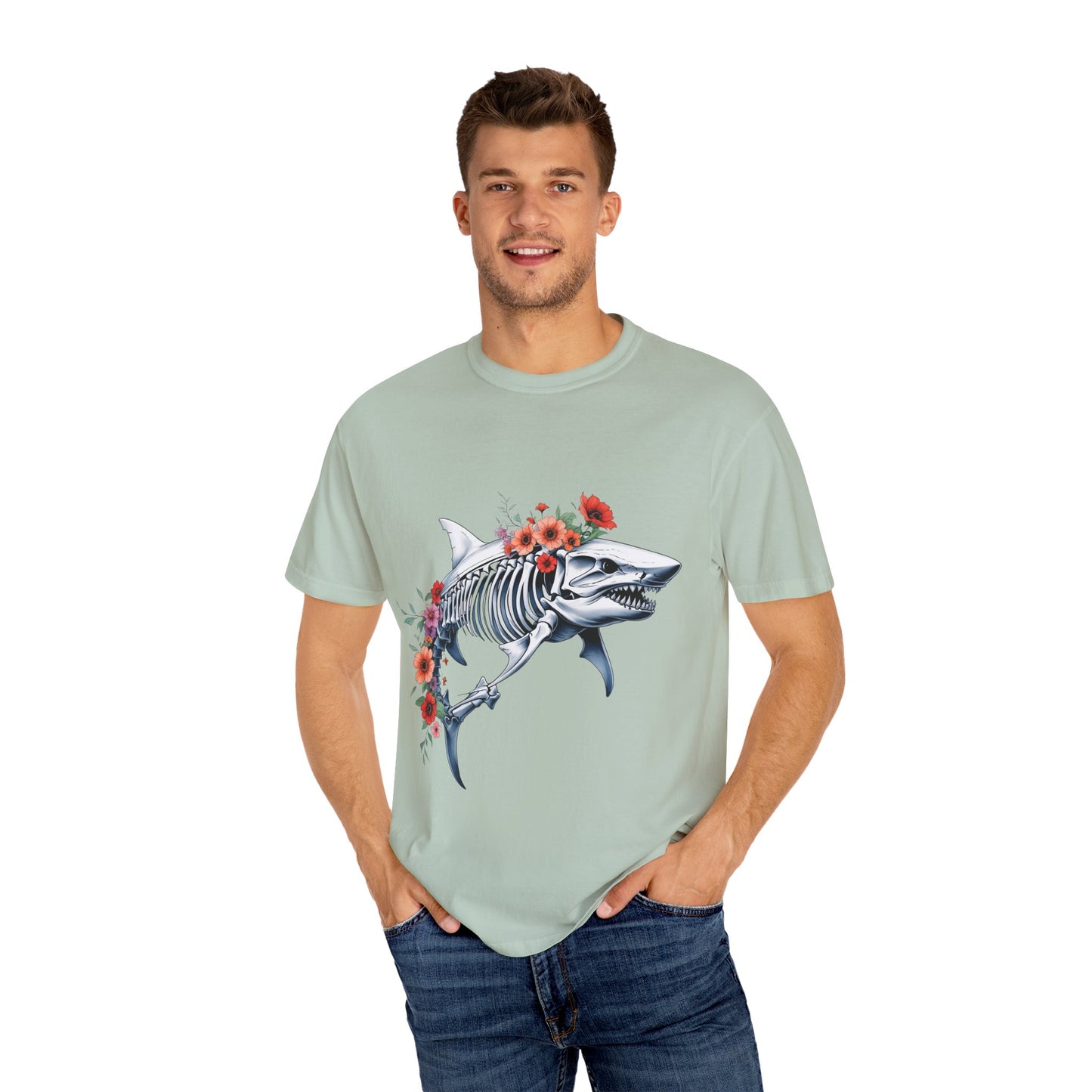 Skeleton Shark Tshirt