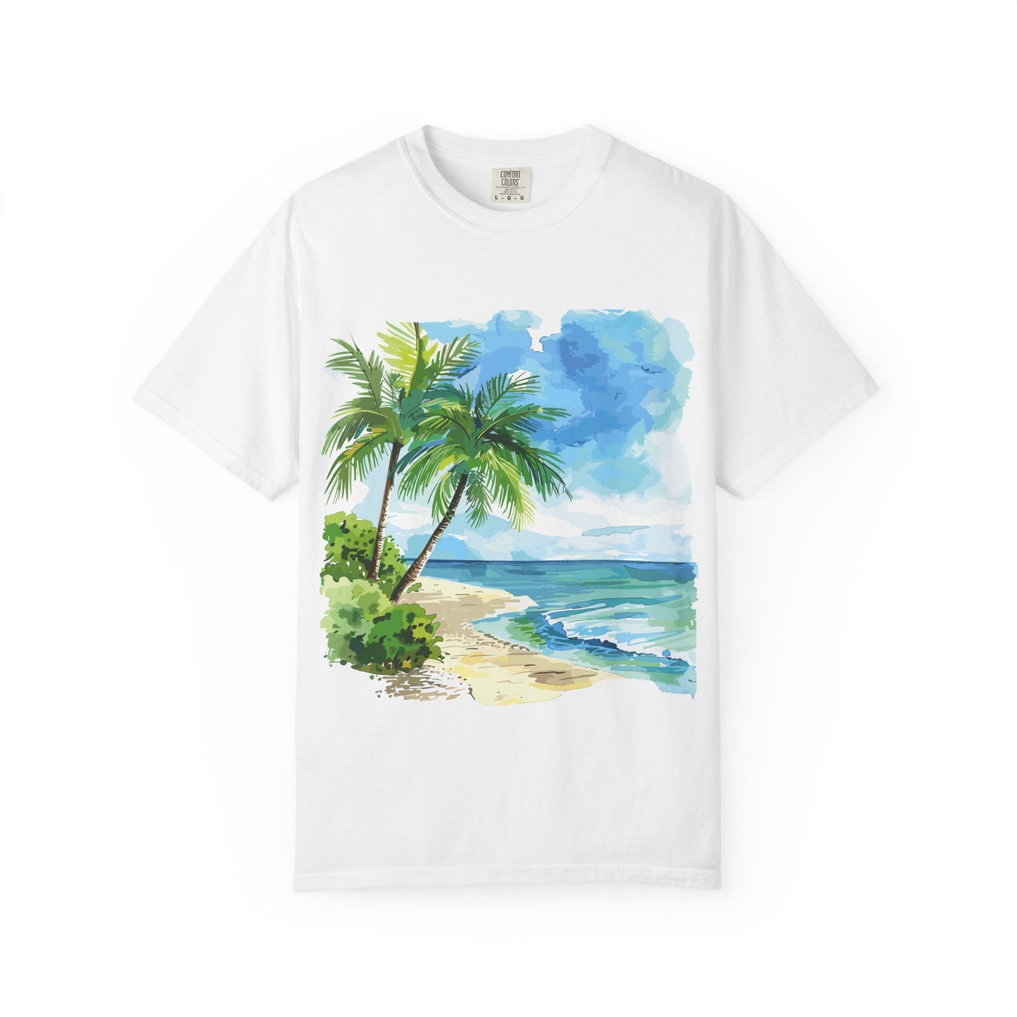 Watercolor Palm Tree T-shirt
