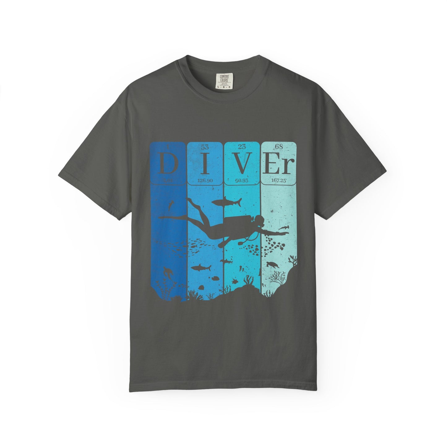 Diver Periodic Table (Almost) Tshirt