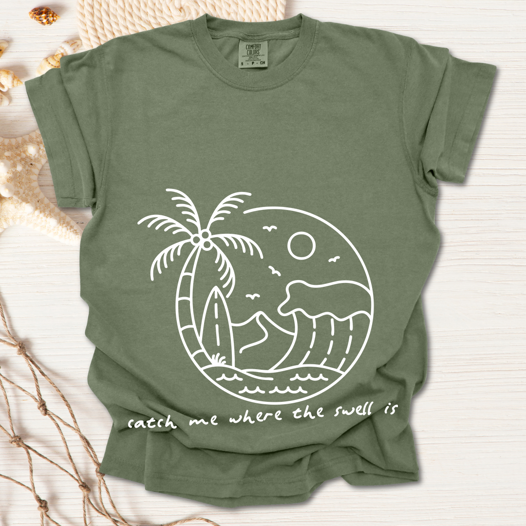 Where The Swell Is Tshirt