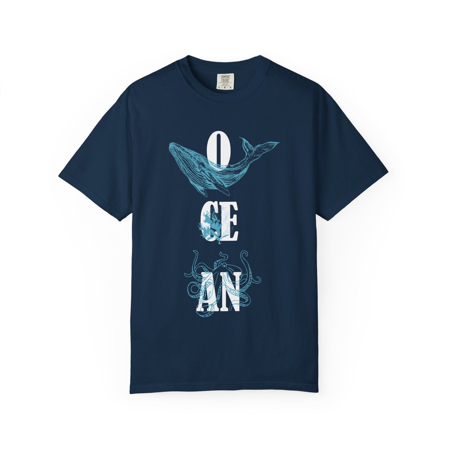 Ocean Overprint Tshirt
