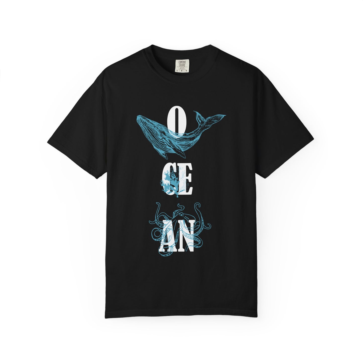Ocean Overprint Tshirt