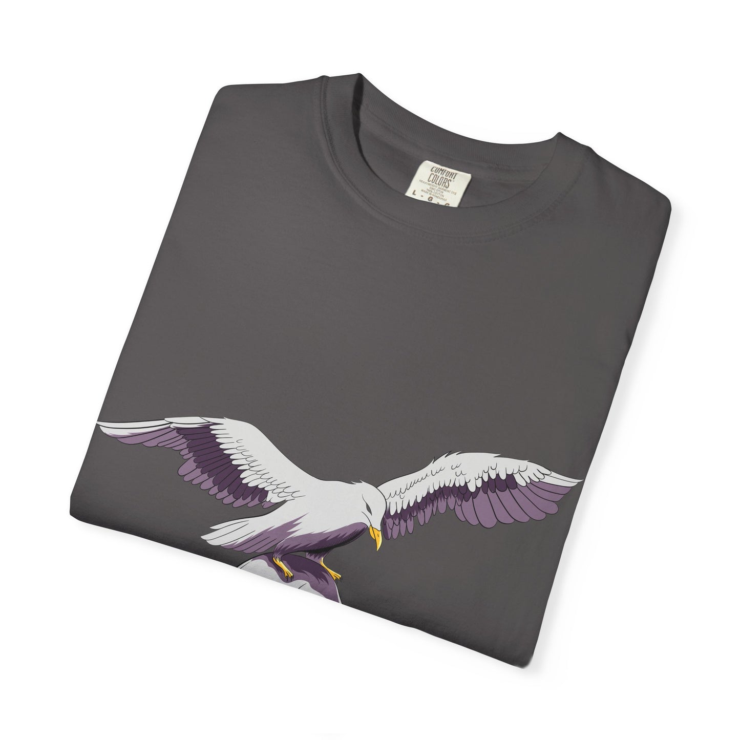 Flying Seagull with Skull Tshirt