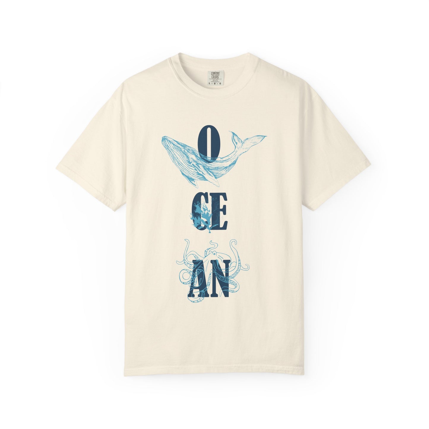 Ocean Overprint Tshirt