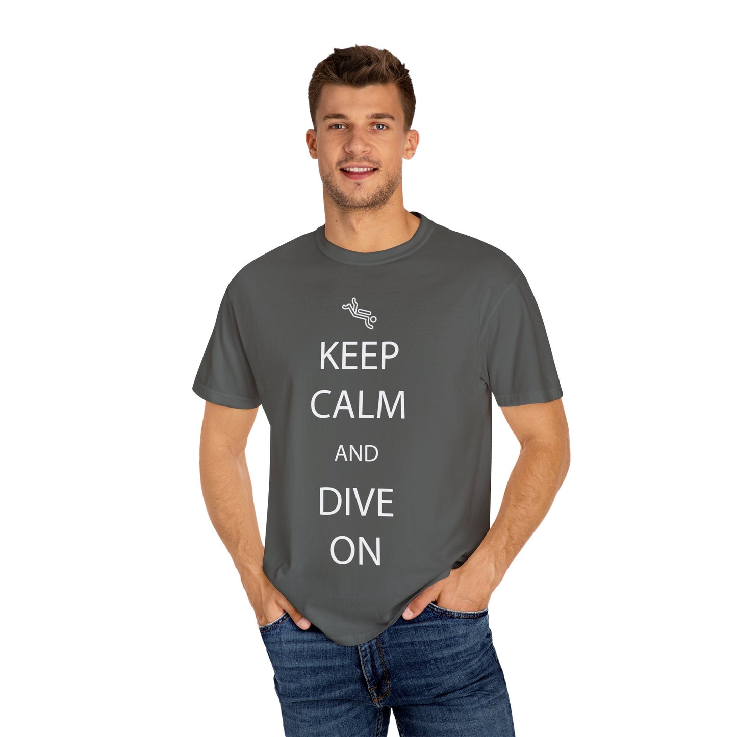 Keep Calm and Dive On Tshirt