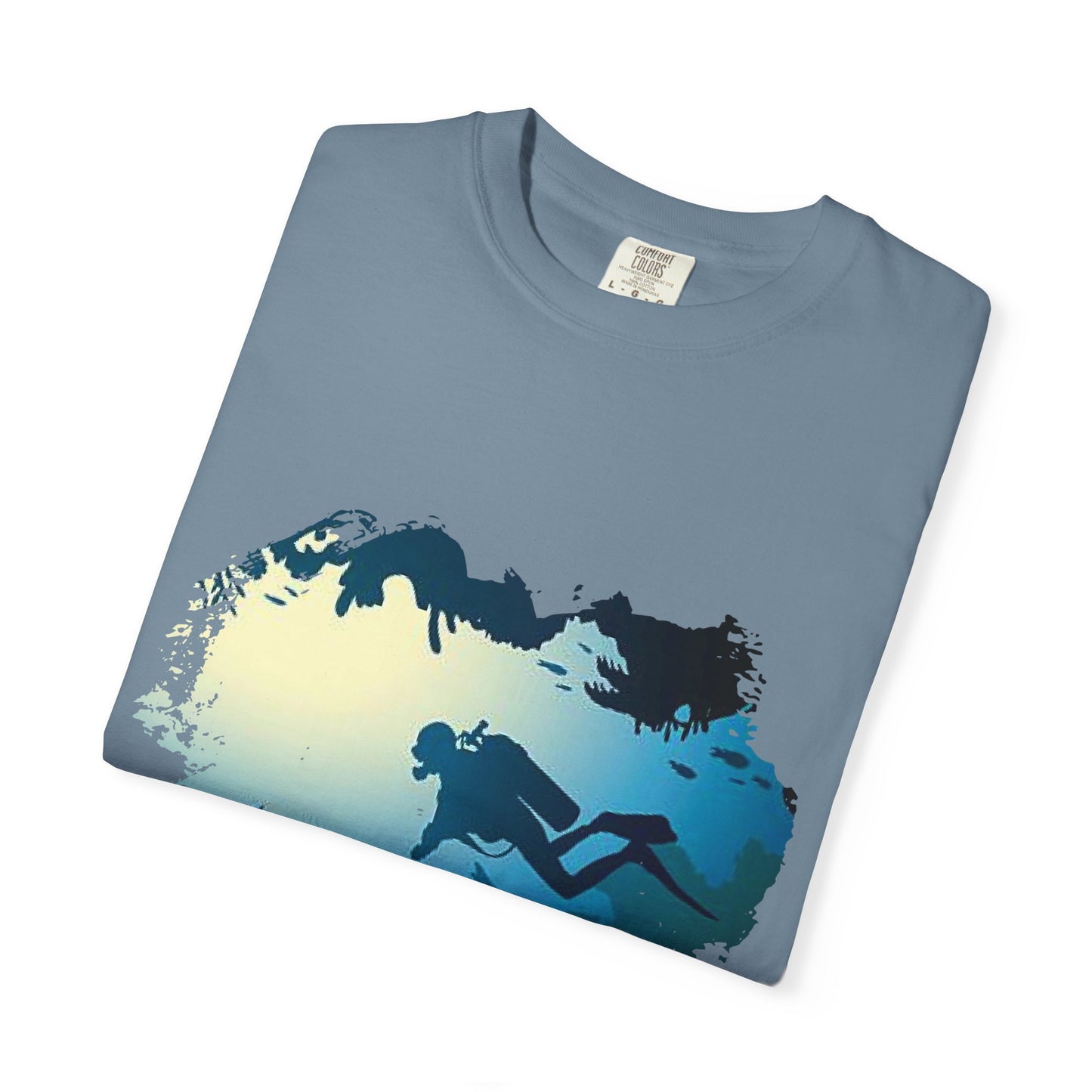 Scuba Diver Scenery Tshirt