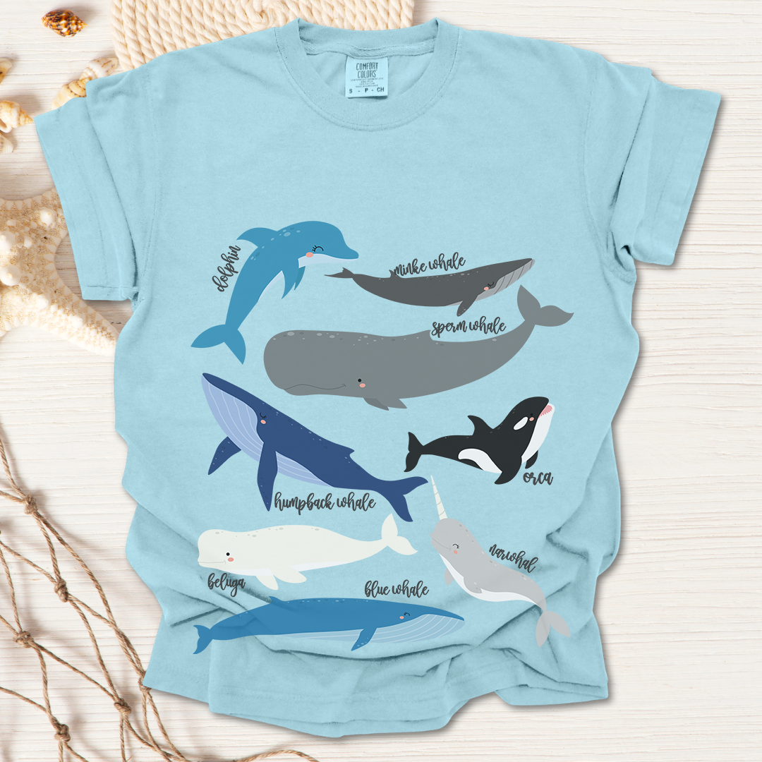 Whales Collection Tshirt
