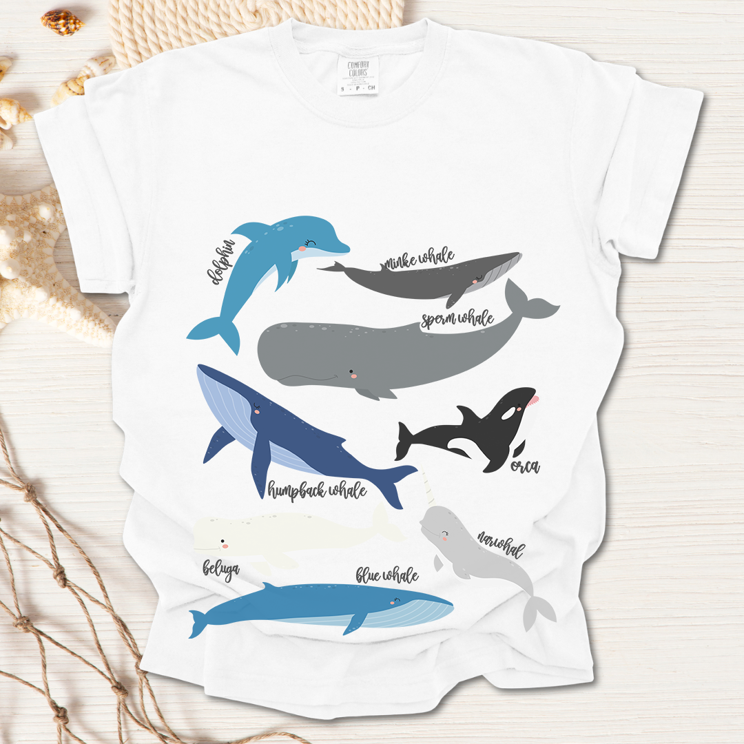 Whales Collection Tshirt