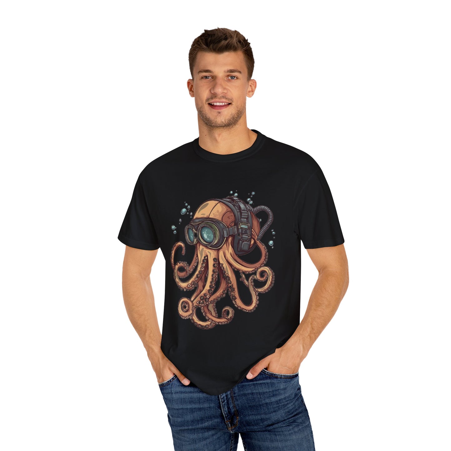 Octopus Diver T-shirt