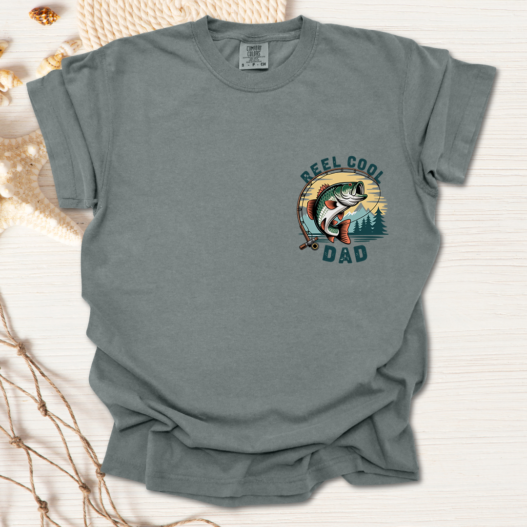 Reel Great Dad Retro Tshirt