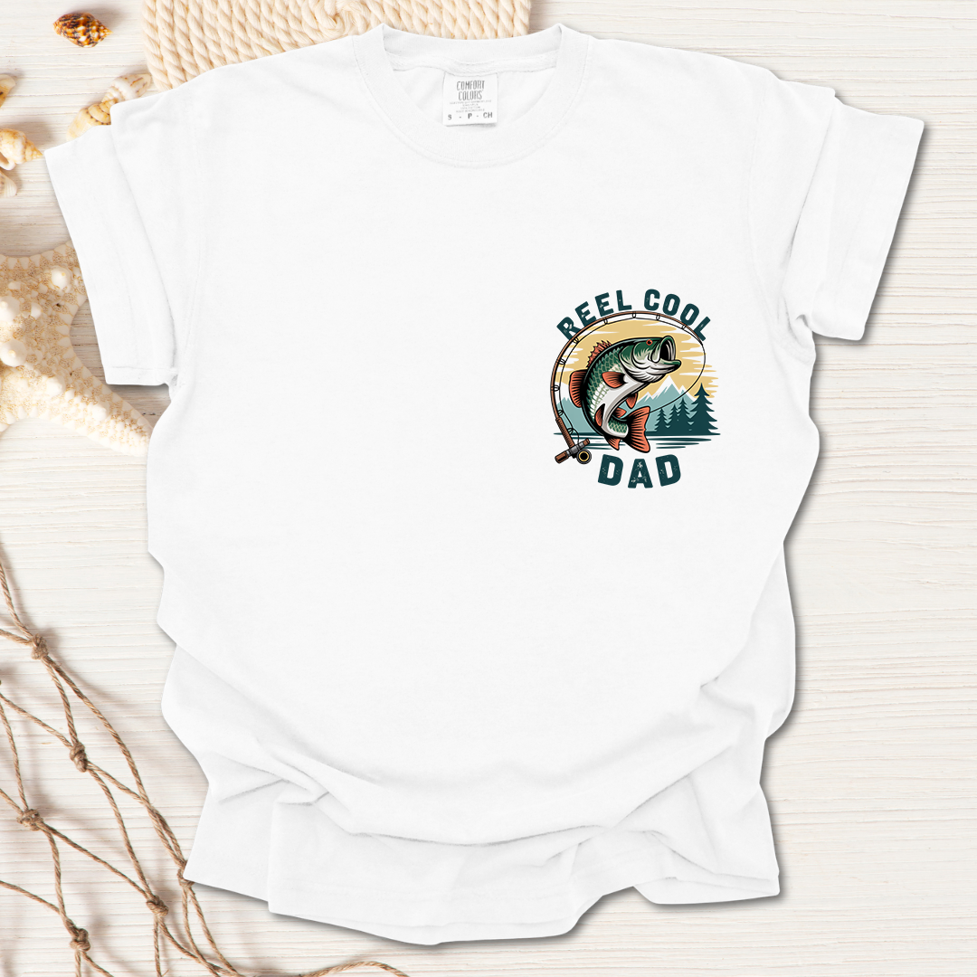 Reel Great Dad Retro Tshirt