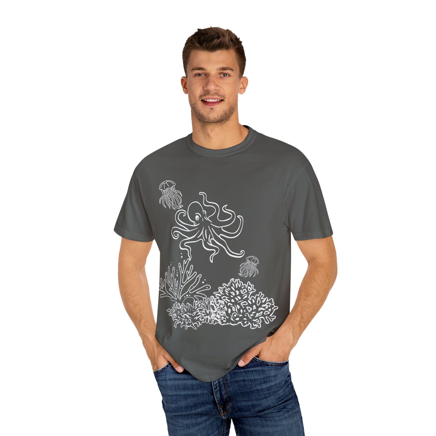 Octopus Coral Tshirt