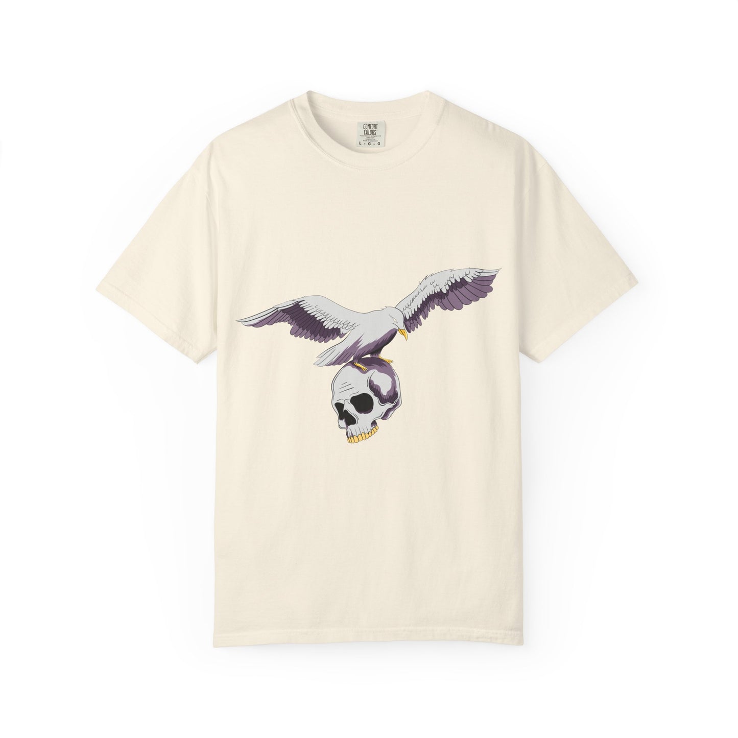 Flying Seagull with Skull Tshirt