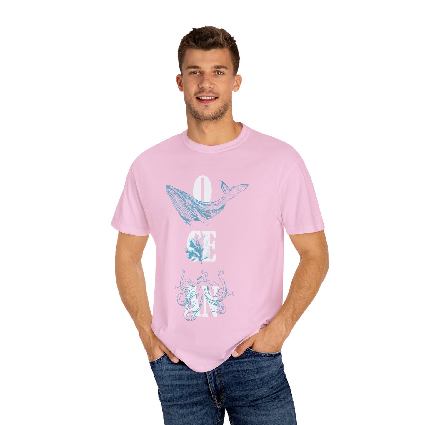 Ocean Overprint Tshirt