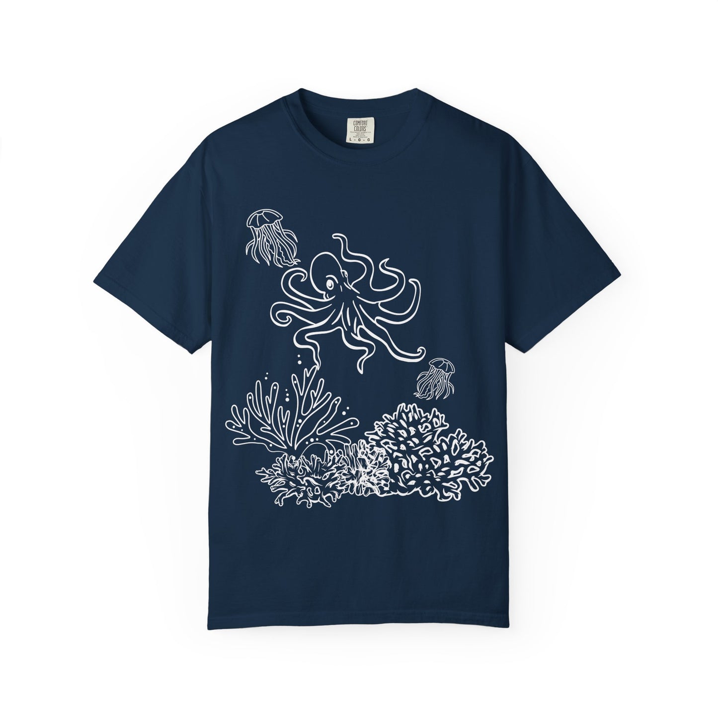 Octopus Coral Tshirt
