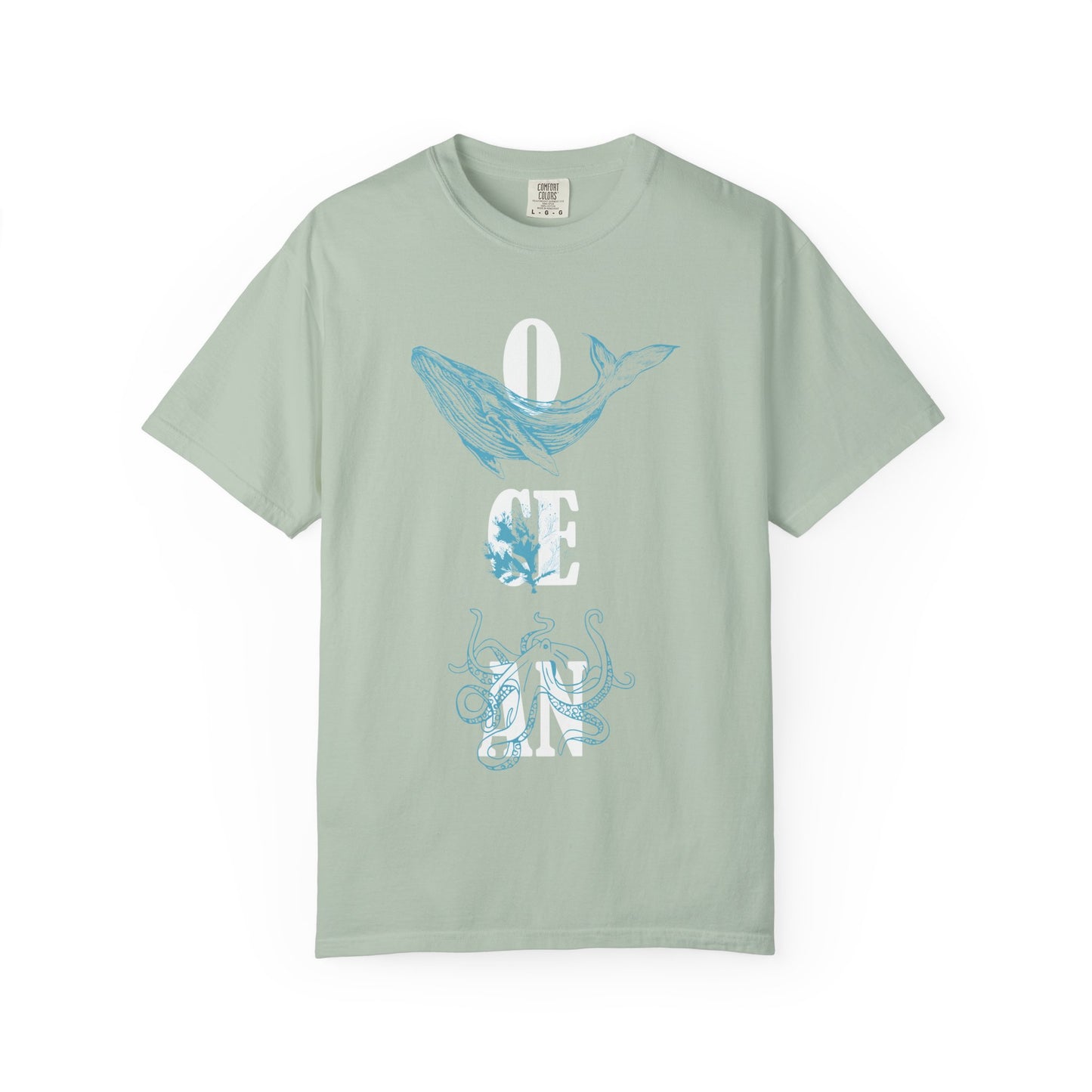Ocean Overprint Tshirt