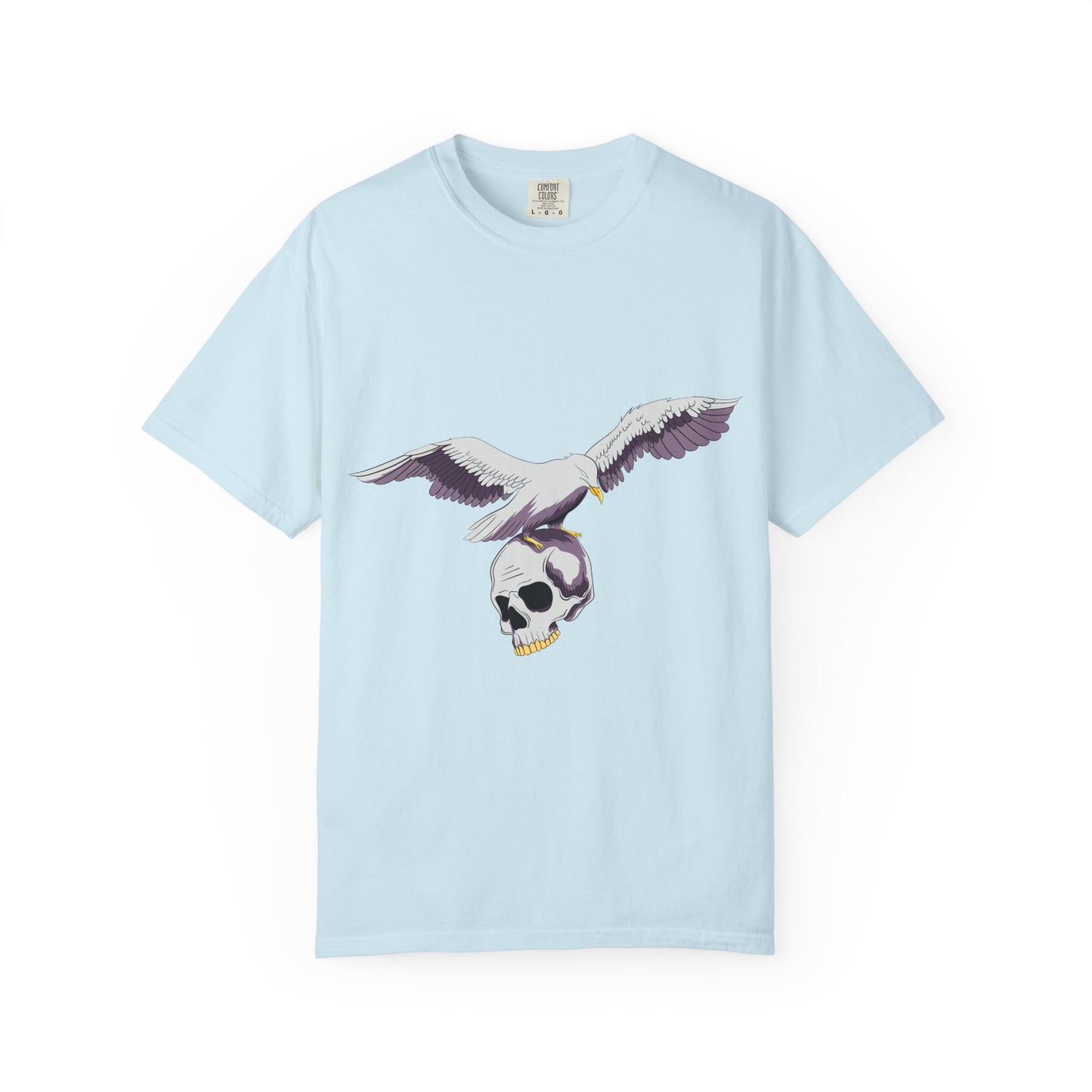Flying Seagull with Skull Tshirt