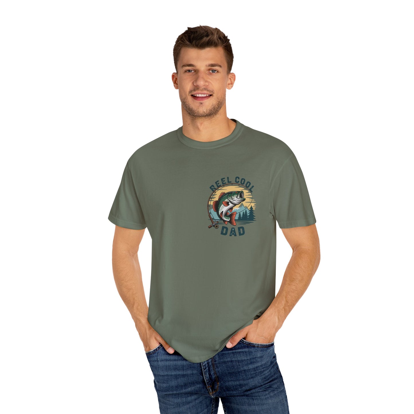 Reel Great Dad Retro Tshirt