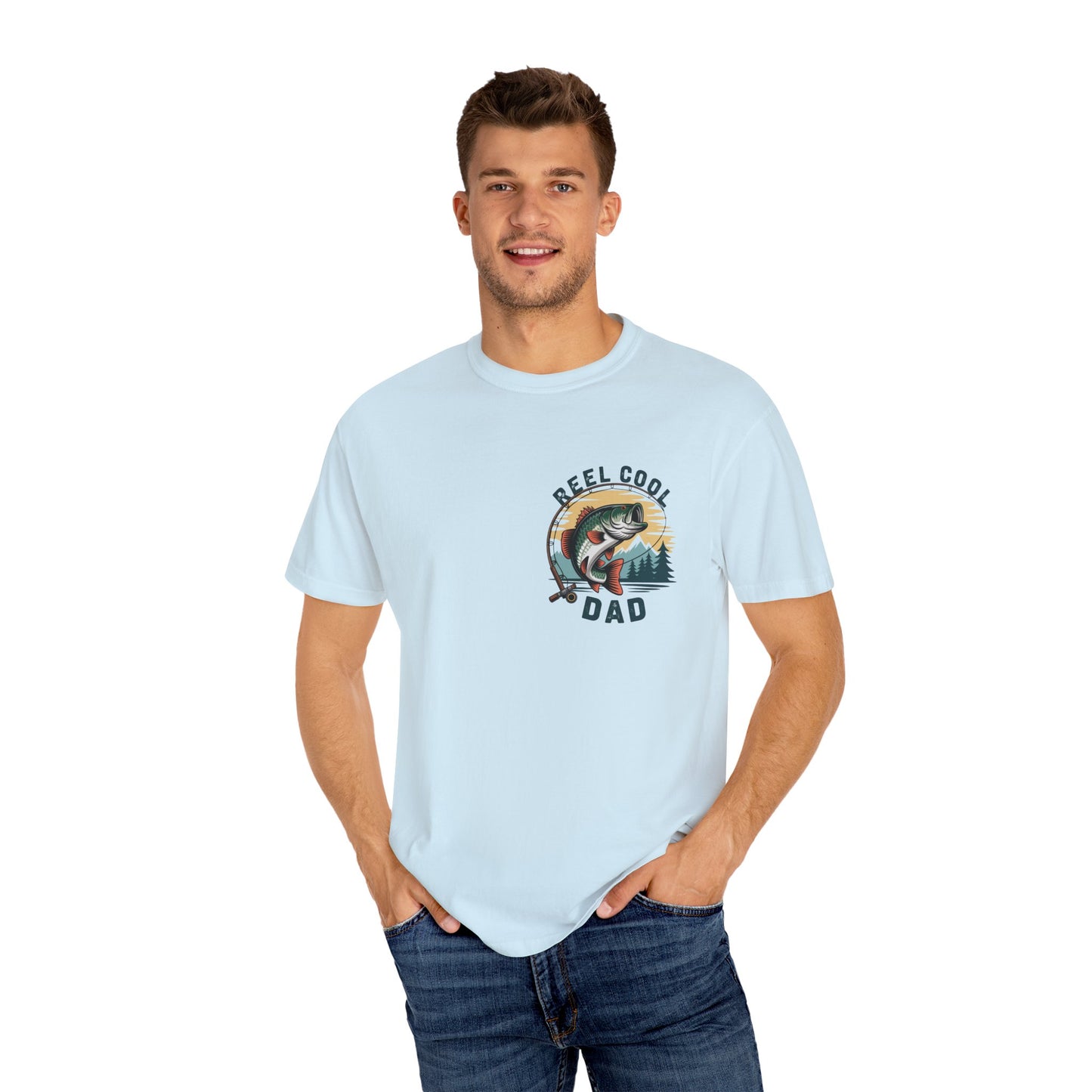 Reel Great Dad Retro Tshirt