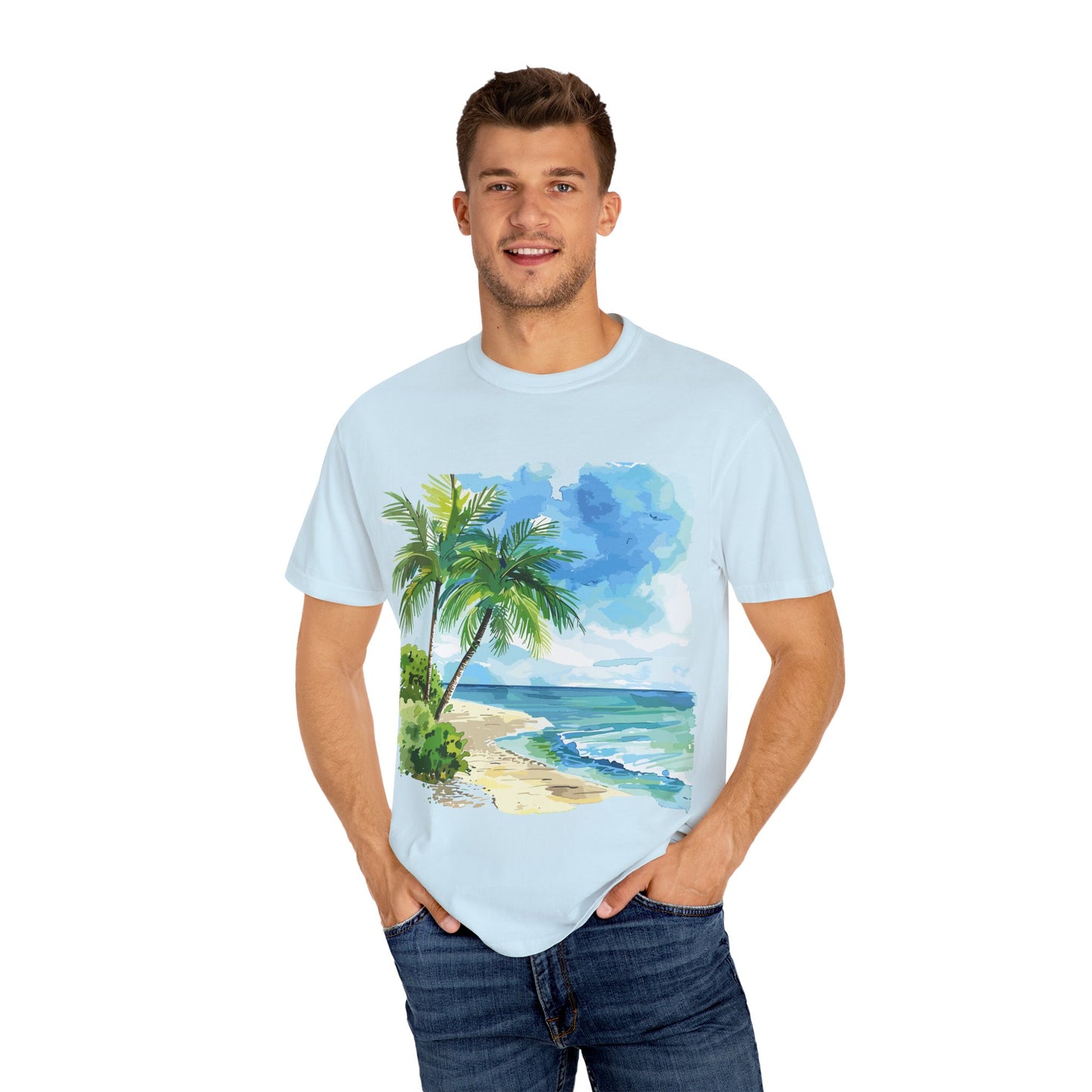Watercolor Palm Tree T-shirt