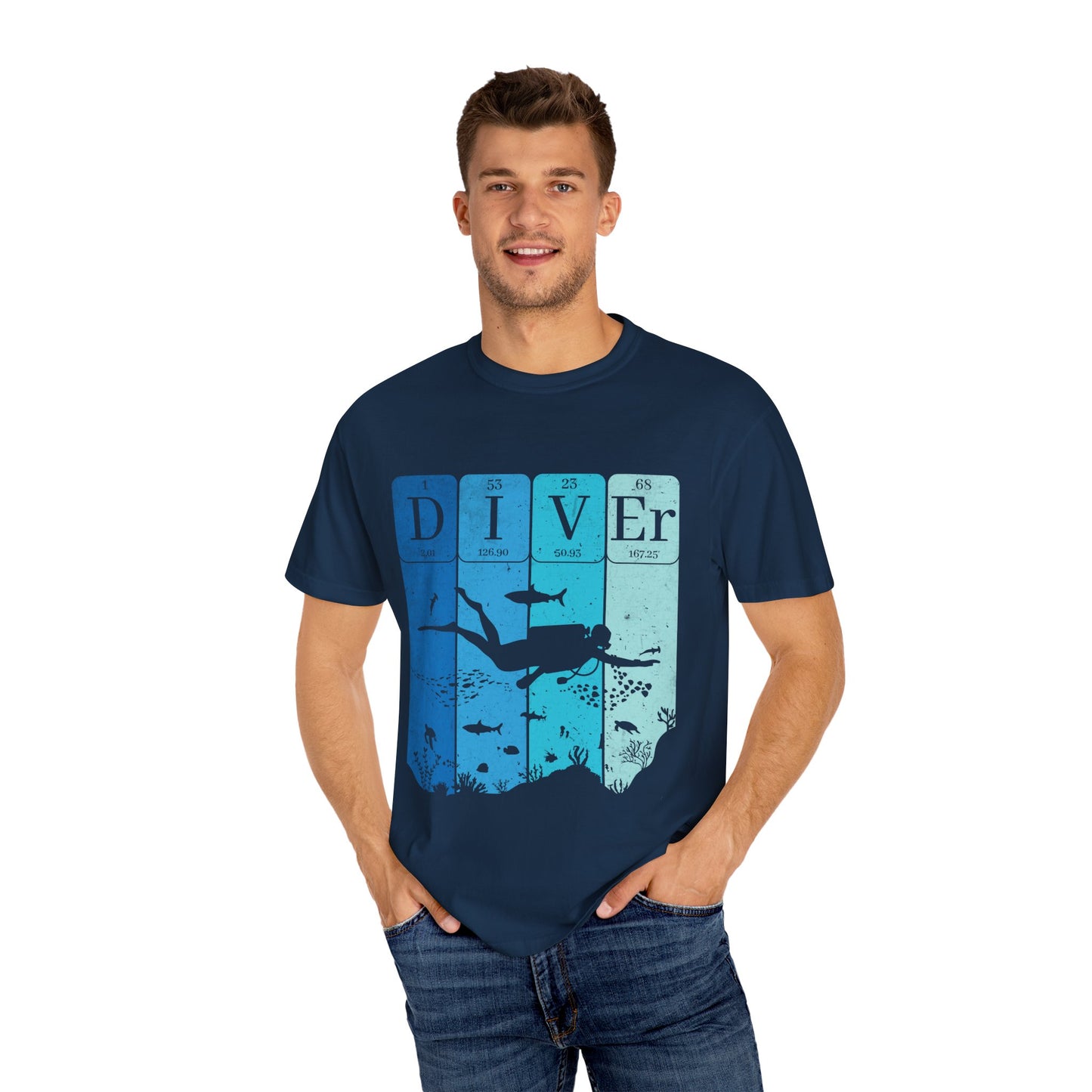 Diver Periodic Table (Almost) Tshirt