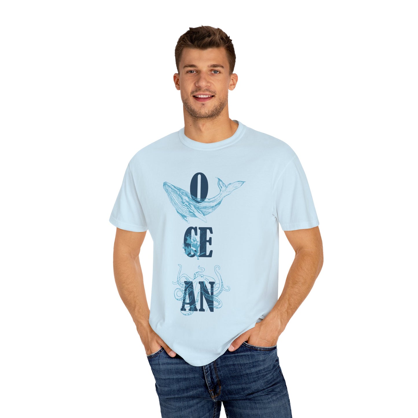 Ocean Overprint Tshirt