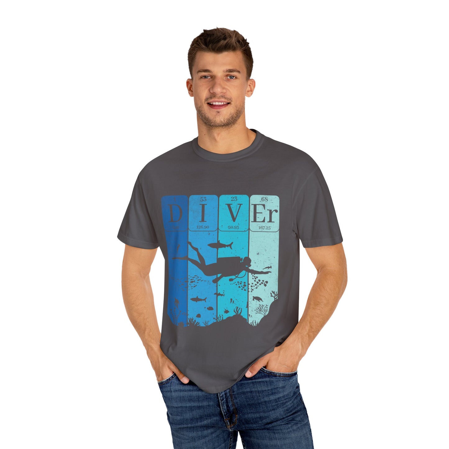 Diver Periodic Table (Almost) Tshirt