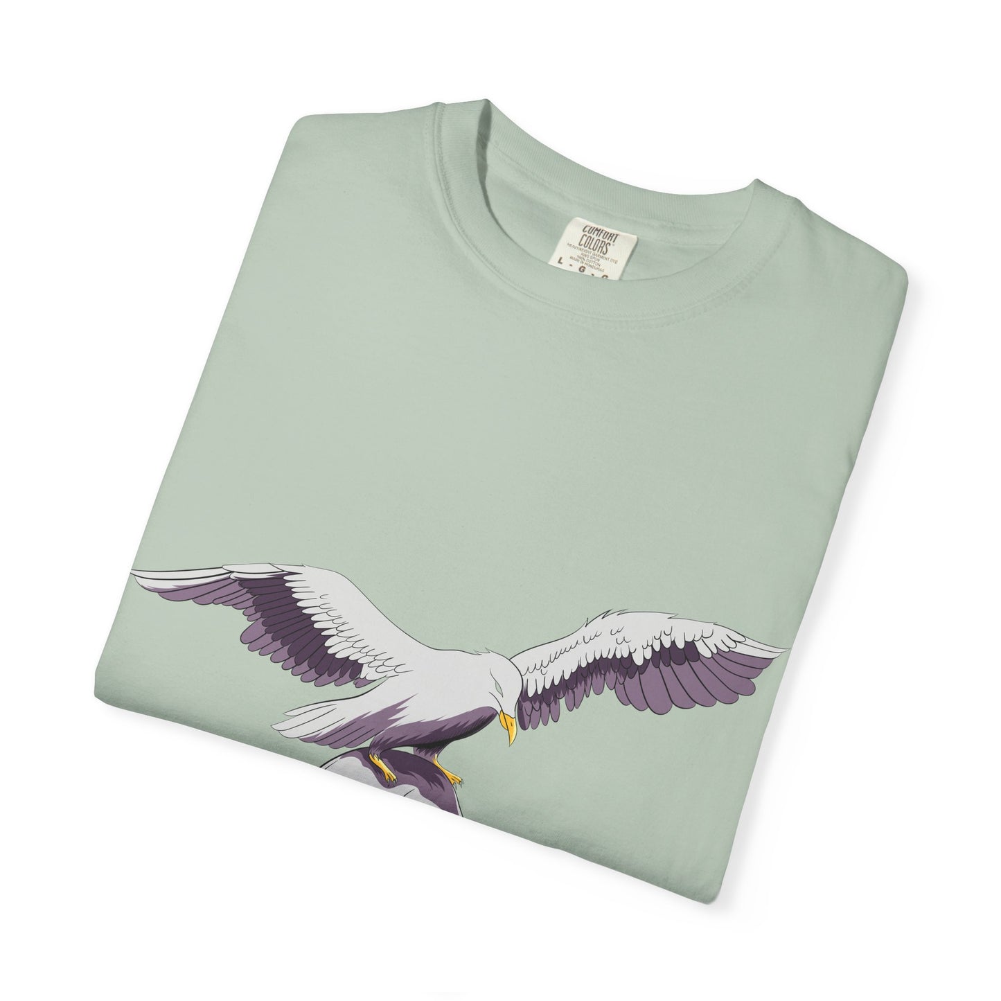 Flying Seagull with Skull Tshirt