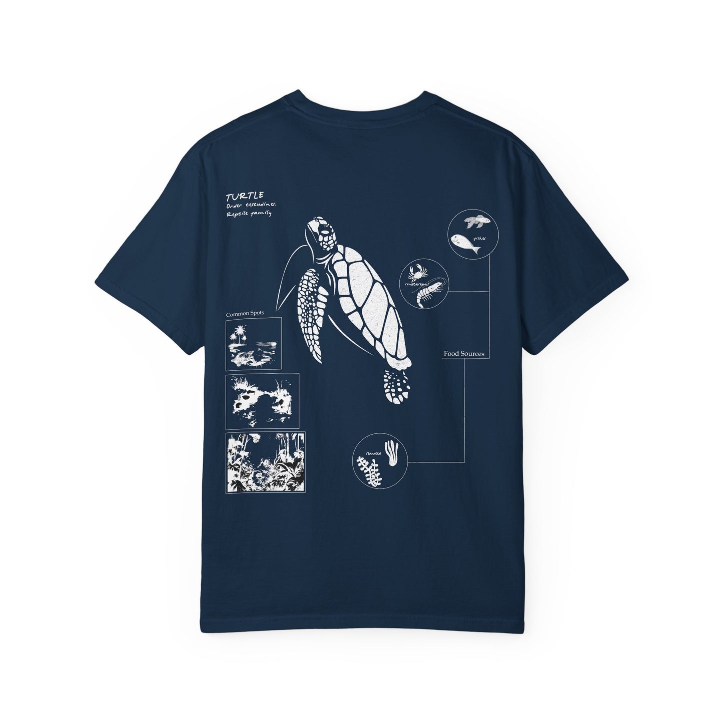 Turtle Field Notebook Tshirt