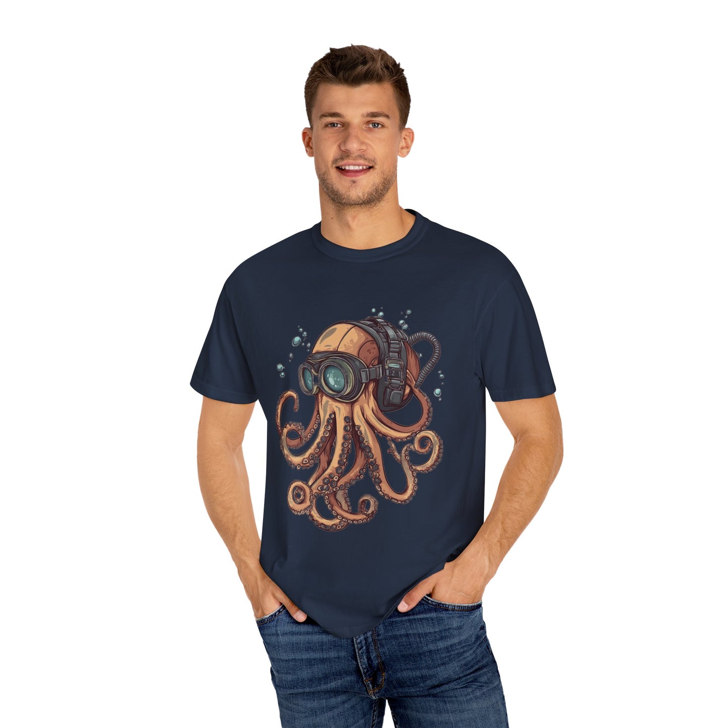 Octopus Diver T-shirt