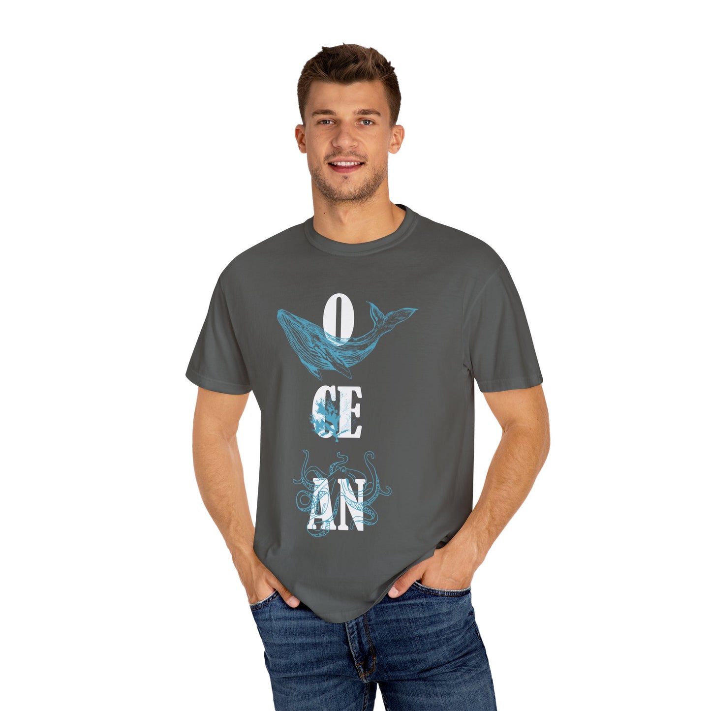 Ocean Overprint Tshirt