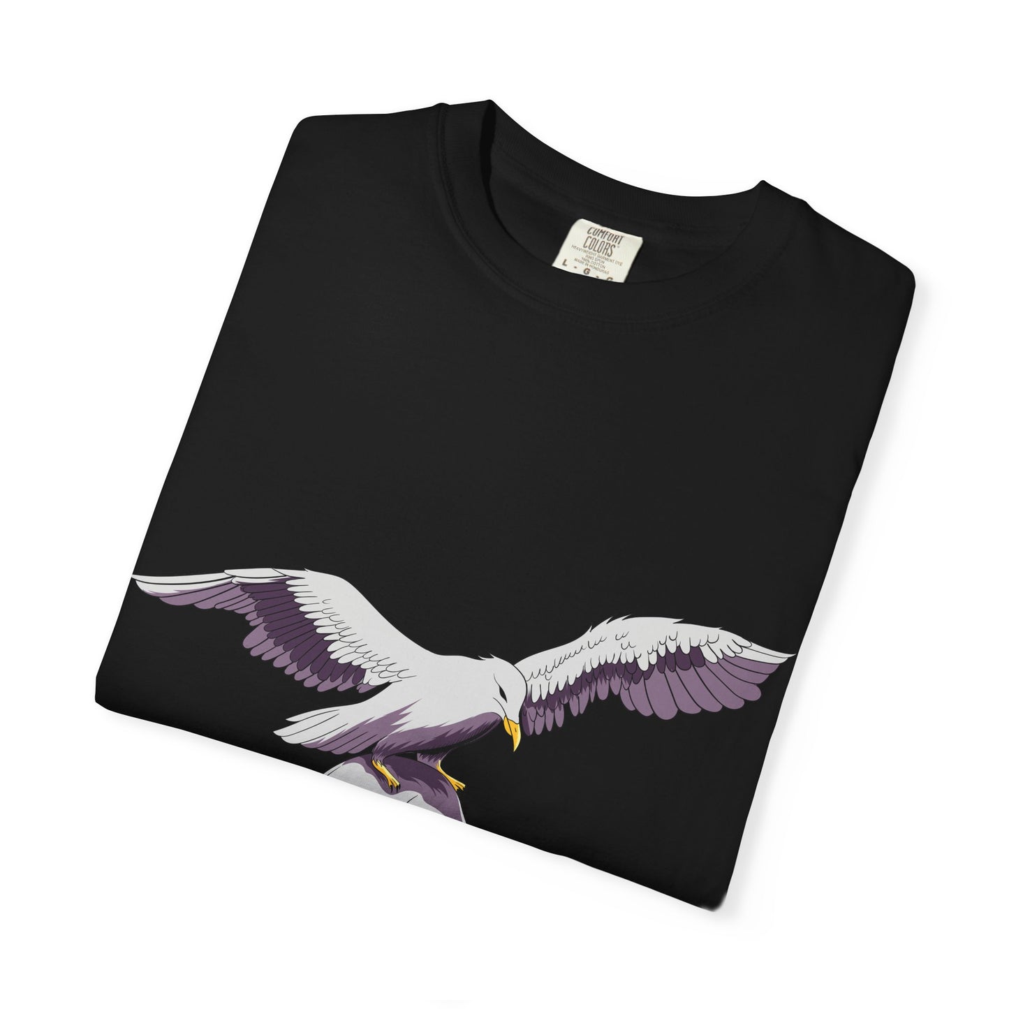 Flying Seagull with Skull Tshirt
