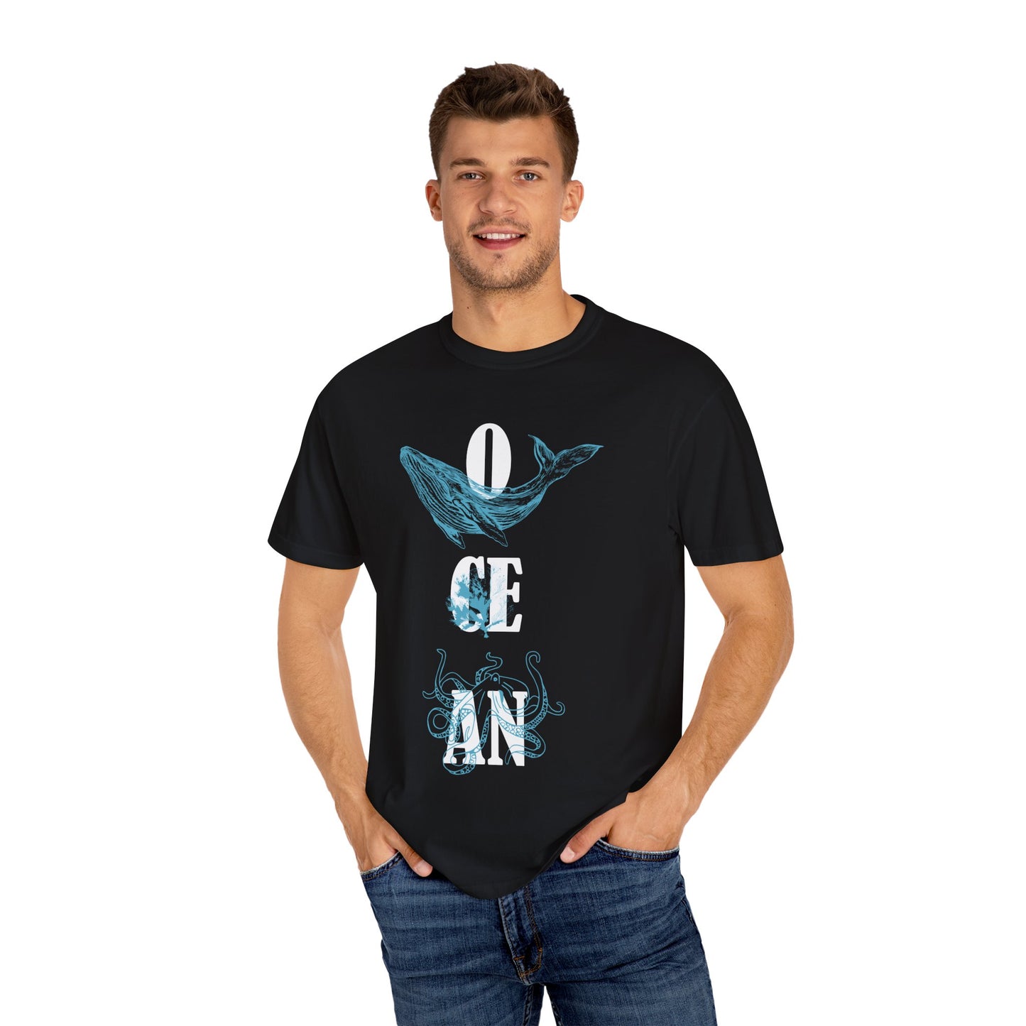 Ocean Overprint Tshirt