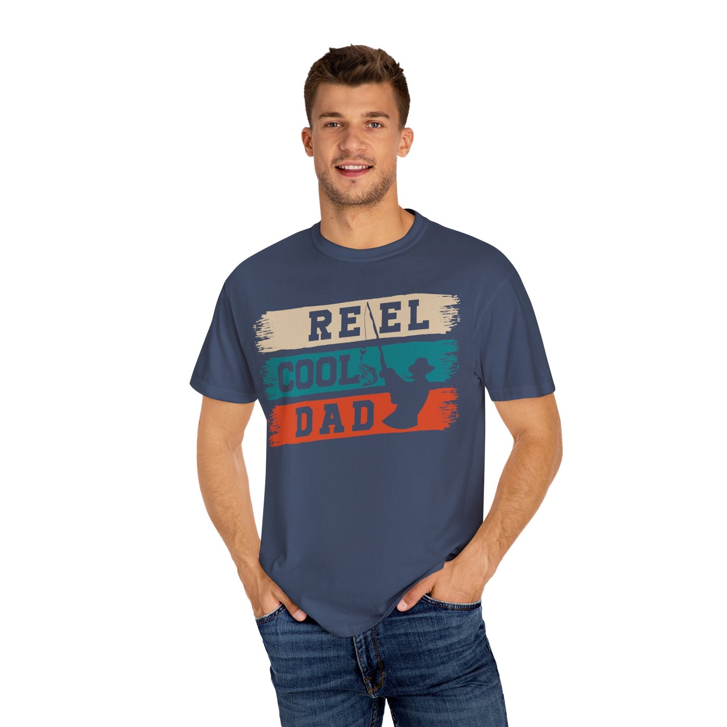 Reel Great Dad Pannels Tshirt