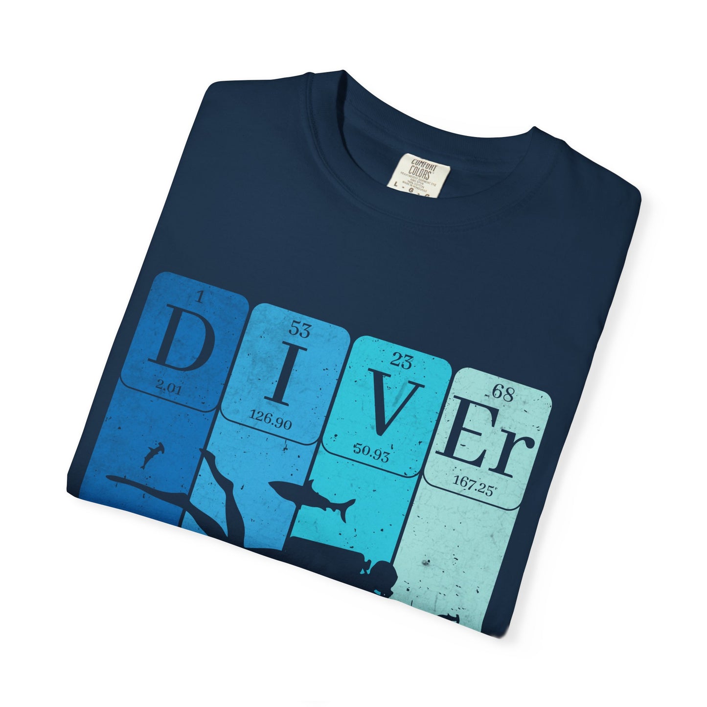 Diver Periodic Table (Almost) Tshirt
