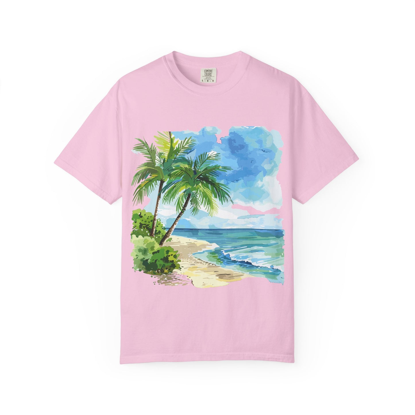 Watercolor Palm Tree T-shirt